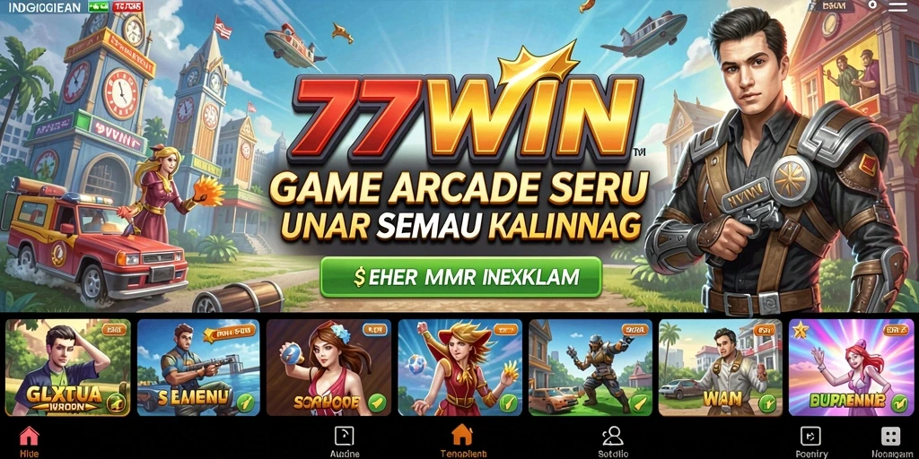 Tangkapan layar utama dari gameplay 77WIN yang mengasyikkan.