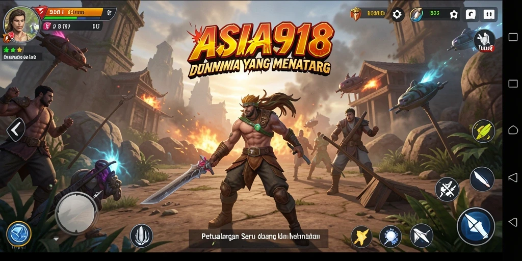 Gameplay penuh petualangan yang menarik di ASIA918.