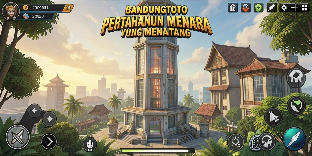 Pengalaman gameplay seru di BANDUNGTOTO dengan menara yang strategis.