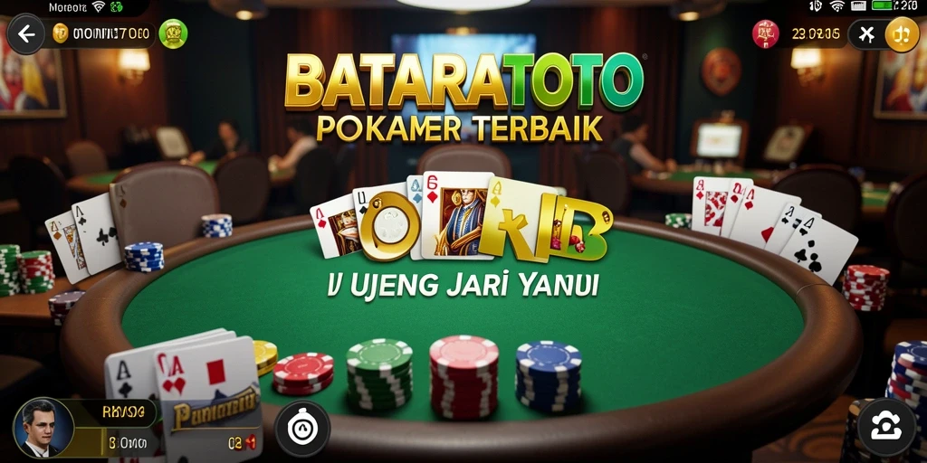 Tampilan gameplay seru dan mendebarkan dari BATARATOTO.