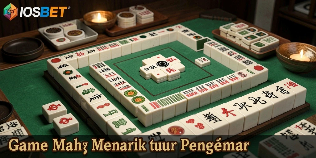 Tampilan gameplay menarik dari IOSBET yang penuh tantangan Mahjong.