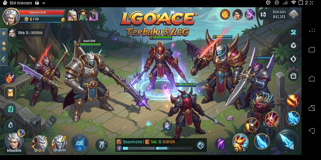 Tampilan gameplay LGOACE yang seru dan mendebarkan.