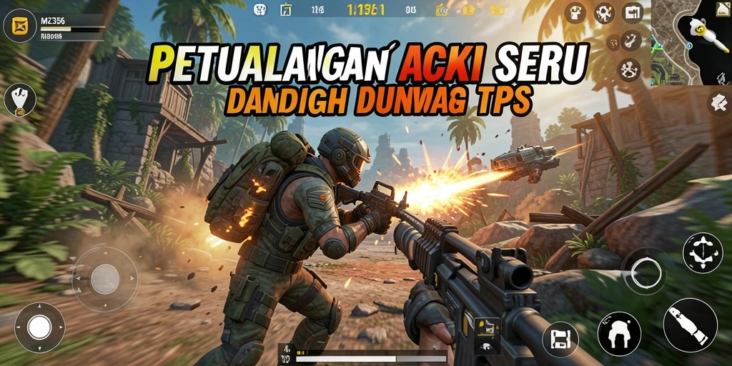 Gameplay MZ356 yang mendebarkan dengan aksi menegangkan.