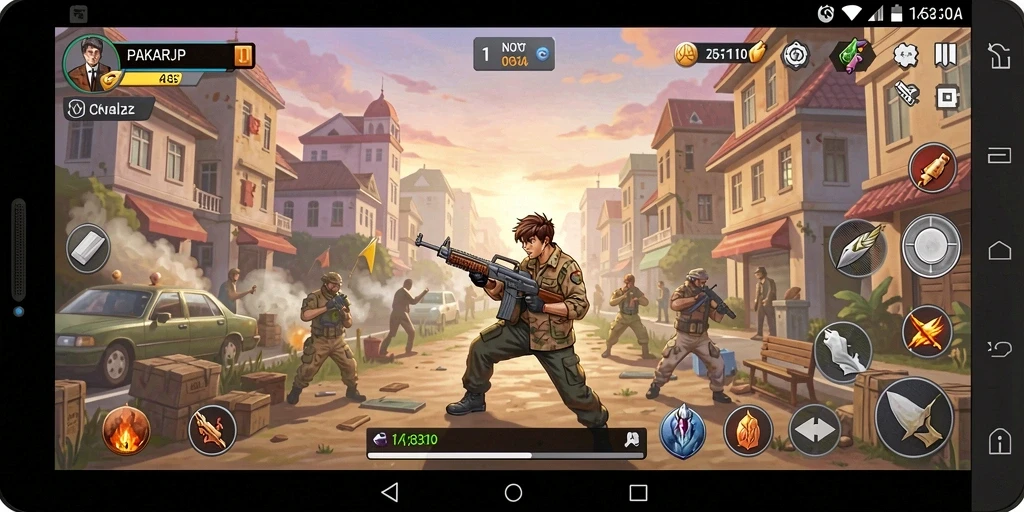 Tampilan gameplay menarik PAKARJP dengan simulasi mendalam.