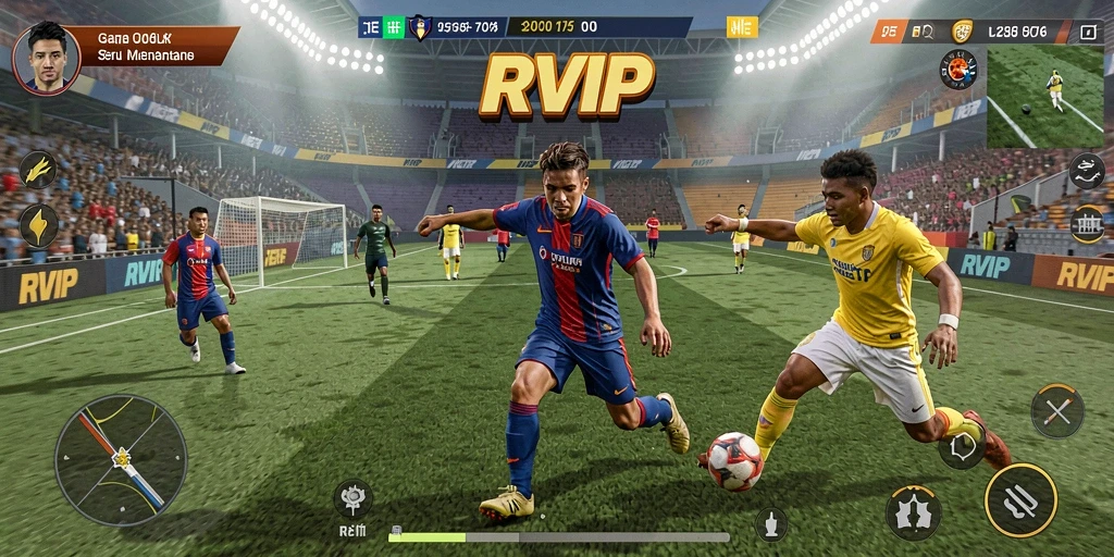 Tampilan gameplay RVIP yang penuh aksi dan menegangkan.