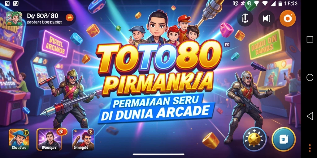 Tampilan gameplay menarik dari TOTO80 di level menantang.