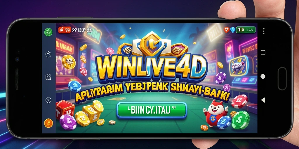 Screenshot utama WINLIVE4D menampilkan fitur pengingat pengguna.